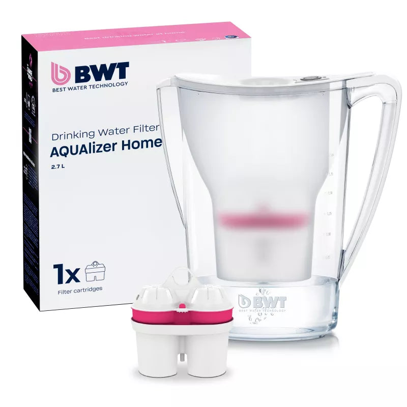 BWT's AQUAlizer Home water filter jug